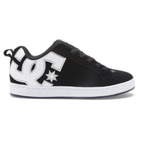 Women's Court Graffik Shoes - Black/White Stencil