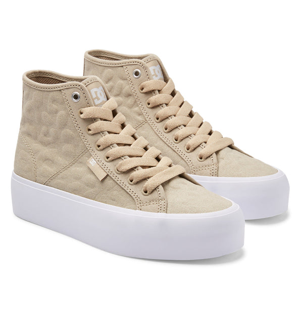 Women's Manual Hi Platform High-Top Shoes - DC Shoes