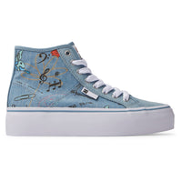 Women's Manual Hi Platform High-Top Shoes - DC Shoes